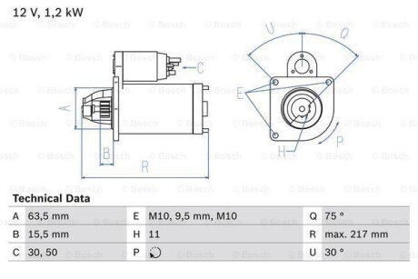 Автозапчастина BOSCH 0 986 022 131
