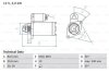 Стартер BOSCH 0 986 023 000 (фото 1)
