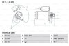 A_Стартер 12B 2,5 кВт MERCEDES Sprinter/Vito OM651 BOSCH 0 986 024 530 (фото 1)