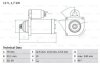 Стартер BOSCH 0 986 025 220 (фото 1)