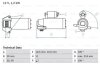Стартер 12В 1.2кВт FORD C-Max/Focus \'\'1.8 BOSCH 0 986 028 010 (фото 1)