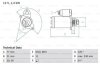 Стартер HYUN/KIA RIO/CEED 12- BOSCH 0 986 029 130 (фото 1)