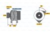 Генератор, Opel Astra G / H, 1.2-1.4-2.0i, 1998> BOSCH 0 986 044 410 (фото 1)