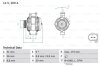 Генератор BOSCH 0 986 046 340 (фото 1)