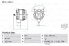 Генератори BOSCH 0 986 049 820 (фото 1)