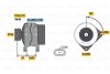 Генератор RENAULT MEGANE/SCENIC 03- BOSCH 0 986 080 800 (фото 1)