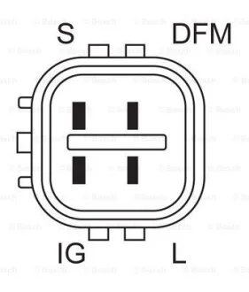 Генератор BOSCH 0 986 082 040