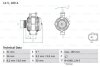 Генератор BOSCH 0 986 083 670 (фото 1)