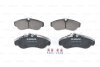 Колодки гальмівні дискові CITROEN Jumper 1.9,2.5Diesel/FIAT DUCATO 18,4x4 2.5,2.8TD/PEUGEOT Boxer BOSCH 0 986 424 031 (фото 2)