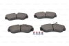 Колодки гальмівні дискові CITROEN Jumper 1.9,2.5Diesel/FIAT DUCATO 18,4x4 2.5,2.8TD/PEUGEOT Boxer BOSCH 0 986 424 031 (фото 6)