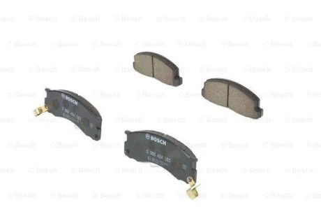 Комплект тормозных колодок, дисковый тормоз BOSCH 0 986 424 183