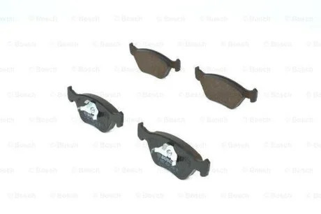 Комплект тормозных колодок, дисковый тормоз BOSCH 0 986 424 200