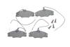 Гальмівні колодки дискові PEUGEOT 406 1.6i,1.8i,1.9D -04 BOSCH 0 986 424 227 (фото 1)