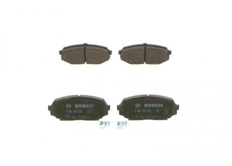 Гальмівні колодки, дискові BOSCH 0 986 424 303
