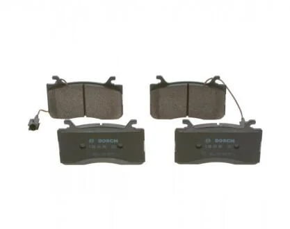 Колодки гальмівні дискові (комплект 4 шт) BOSCH 0 986 424 390