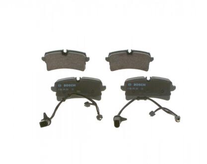 Гальмівні колодки, дискові BOSCH 0 986 424 404