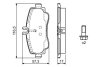 Колодки тормозные BOSCH 0 986 424 470 (фото 2)