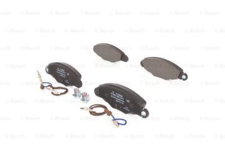 Гальмівні колодки, дискові BOSCH 0 986 424 511