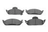 Комплект гальмівних колодок передн, MERCEDES M (W163) 2.3-4.3 02.98-06.05 BOSCH 0 986 424 611 (фото 1)