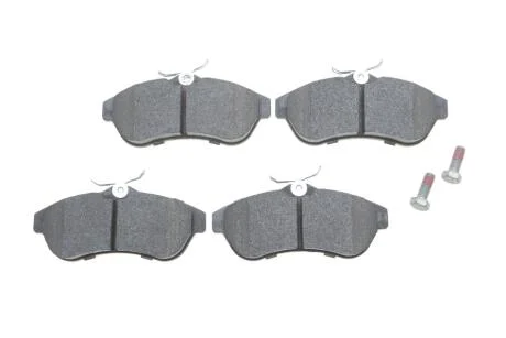 Комплект гальмівних колодок передн (з болтами з комплектуючими з шумопоглинаючою пластиною з інструкцією по монтажу), CITROEN C2, C3 I, C3 PLURIEL 1.4-1.6D 02.02- BOSCH 0 986 424 635