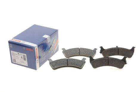 Комплект гальмівних колодок задн, FORD USA EXPLORER, RANGER JEEP CHEROKEE 2.1D-4.9 10.84- BOSCH 0 986 424 655