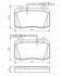 Гальмівні колодки дискові PEUGEOT 406 BOSCH 0 986 424 658 (фото 1)
