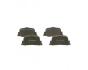 Гальмівні колодки дискові LEXUS/TOYOTA ES 300/Camry \&#039;\&#039;R \&#039;\&#039;2.4i-3.0i \&#039;\&#039;&gt;&gt;05 BOSCH 0 986 424 730 (фото 1)
