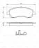 Гальмівні колодки передн. Subaru Impreza, Legacy -98 BOSCH 0 986 424 770 (фото 1)