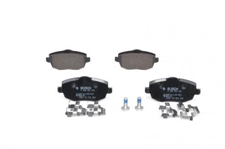 FIAT гальмівні колодки передн. LANCIA YPSILON 1.2-1.4 03 BOSCH 0 986 424 792