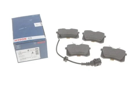 Колодка гальм. диск. AUDI, CITROEN, FIAT, FORD, LANCIA, PEUGEOT, SEAT, VW задн. BOSCH 0 986 424 813