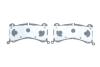 Комплект гальмівних колодок передн, AUDI E-TRON, Q8 E-TRON Electric 09.18- BOSCH 0 986 424 943 (фото 4)