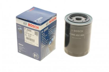 Фільтр масляний двигуна BOSCH 0 986 452 000