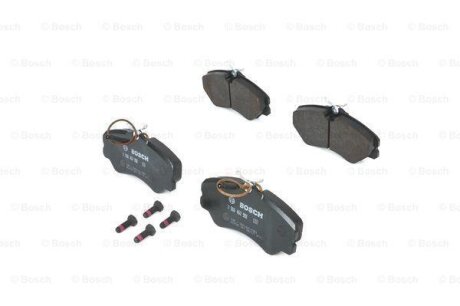 FIAT Колодки тормозные передние DUCATO 87- с датчиком BOSCH 0 986 460 998