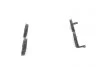 Комплект гальмівних колодок задн, CITROEN 2 CV MITSUBISHI DELICA / SPACE GEAR, ECLIPSE III, ECLIPSE IV, L400, PAJERO I, PAJERO II 0.6-3.8 08.79-12.08 BOSCH 0 986 461 768 (фото 3)