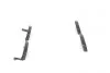 Комплект гальмівних колодок задн, CITROEN 2 CV MITSUBISHI DELICA / SPACE GEAR, ECLIPSE III, ECLIPSE IV, L400, PAJERO I, PAJERO II 0.6-3.8 08.79-12.08 BOSCH 0 986 461 768 (фото 4)