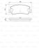 A_Колодки гальмівні дискові ALFA ROMEO 164/FIAT Croma90 -98 BOSCH 0 986 461 770 (фото 1)