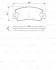 A_Колодки гальмівні дискові ALFA ROMEO 164/FIAT Croma90 -98 BOSCH 0 986 461 770 (фото 1)