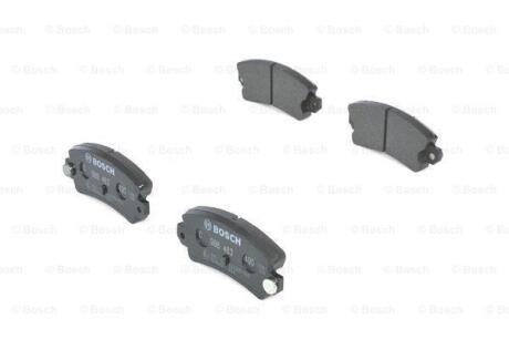 Колодки гальмівні дискові RENAULT Espace -01 BOSCH 0 986 463 490