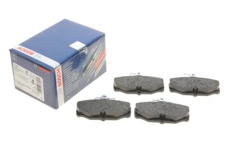 Комплект гальмівних колодок задн, FORD ESCORT V, ESCORT VI, GRANADA, SCORPIO I, SCORPIO II, SIERRA, SIERRA I, SIERRA II 1.6-2.9 08.77-10.98 BOSCH 0 986 469 810