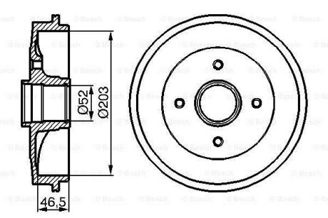 BBEN) КОЛОДОК. PEUGEOT 206 98- (+ABS) BOSCH 0 986 477 124