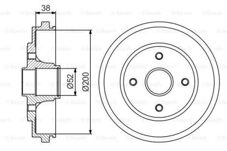 BBEN) КОЛОДОК. OPEL AGILA 03-07 BOSCH 0 986 477 229