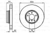 Диск гальмівний BMW 7(E38) 5,0-4,0D F &quot;94-&quot;01 BOSCH 0 986 478 623 (фото 1)