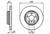 Диск тормозной задн. (вентил.) BMW 5-serie E60/61, 7-serie E65/66 (345*24) BOSCH 0 986 479 005 (фото 1)