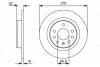 Диск гальмівний CHEVROLET/OPEL Astra/Zafira/ \&#039;\&#039;R \&#039;\&#039;1.6-2.2 \&#039;\&#039;04-15 BOSCH 0 986 479 515 (фото 1)