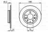 ДИСК ТОРМ.ТЫ MAZDA 6 02- @280X10 BOSCH 0 986 479 B77 (фото 6)