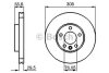 ЩИТ КОЛОДОК. VW T5 03 - КОА 16 BOSCH 0 986 479 B88 (фото 1)
