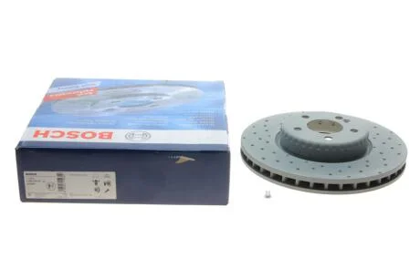 Гальмівний диск MERCEDES C W205 \'\'F D=318mm \'\'14>> BOSCH 0 986 479 H37