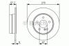 Диск гальмівний MB С (S204/W204) \&#039;\&#039;R PR2 BOSCH 0 986 479 S96 (фото 1)
