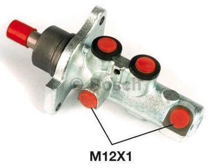 OPEL головний гальмівний циліндр ASTRA H 05-10 BOSCH 0 986 480 856