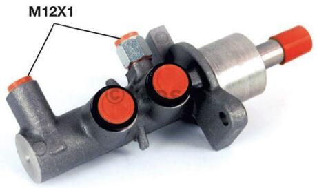 OPEL головний гальмівний циліндр Astra G 03- BOSCH 0 986 481 028